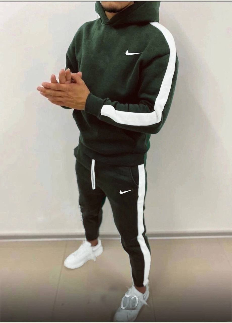 Оливковий (хакі) теплий костюм No Brand