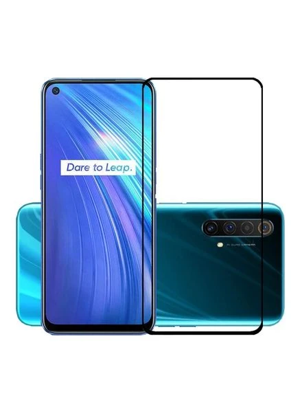 Защитное стекло 9H олеофобное для Realme 5 6i черный No Brand (380862158)