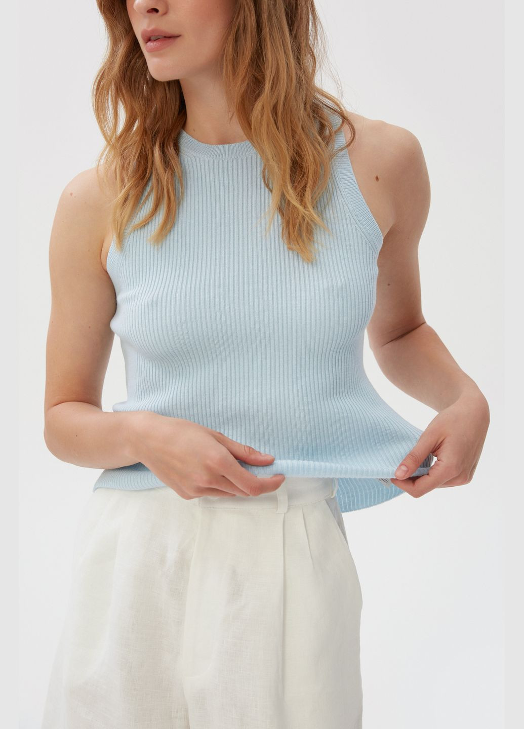 Топ, колір блакитний Estro (324030686)