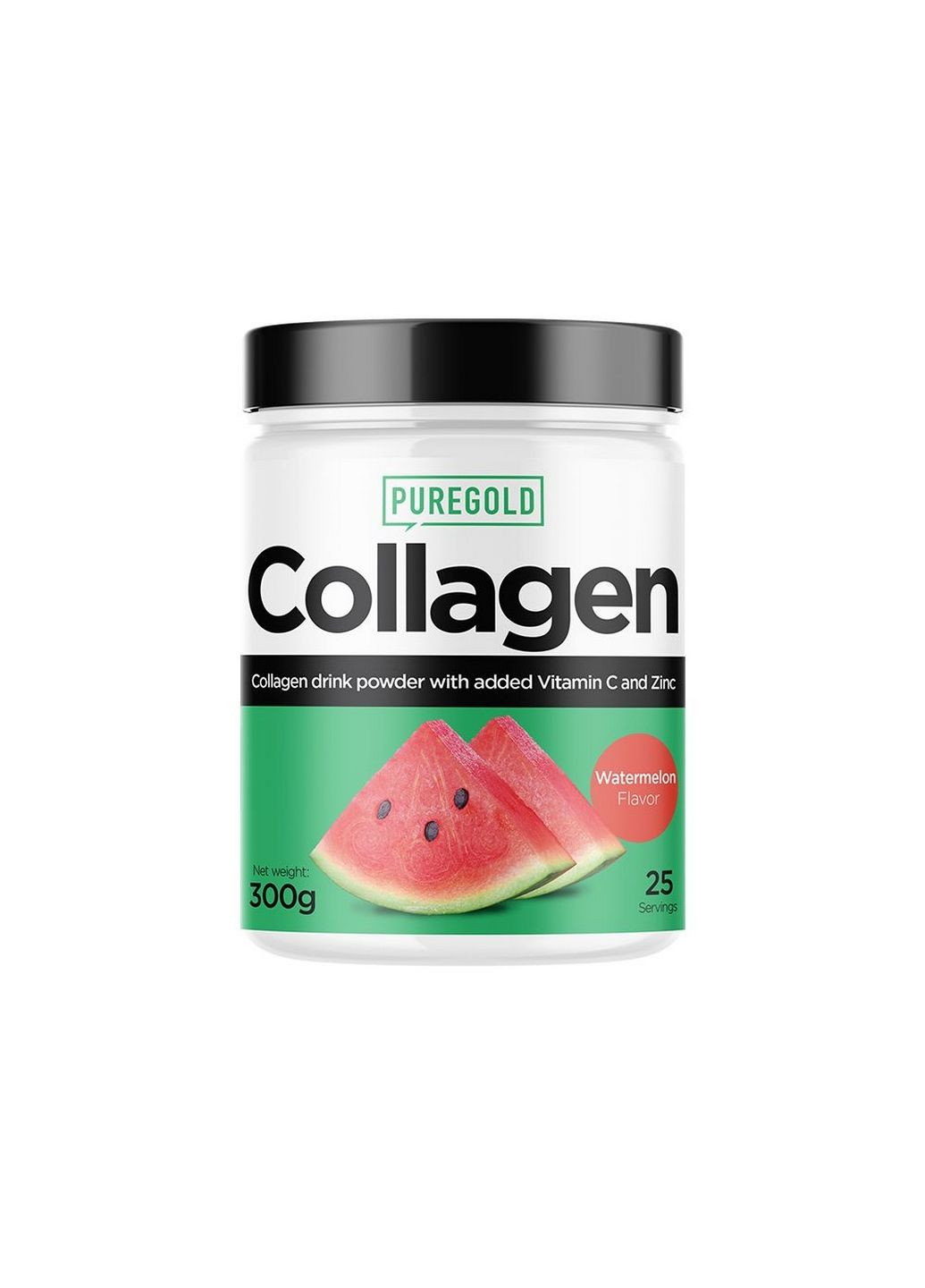 Препарат для суставов и связок Collagen, 300 грамм Арбуз Pure Gold Protein (293421427)