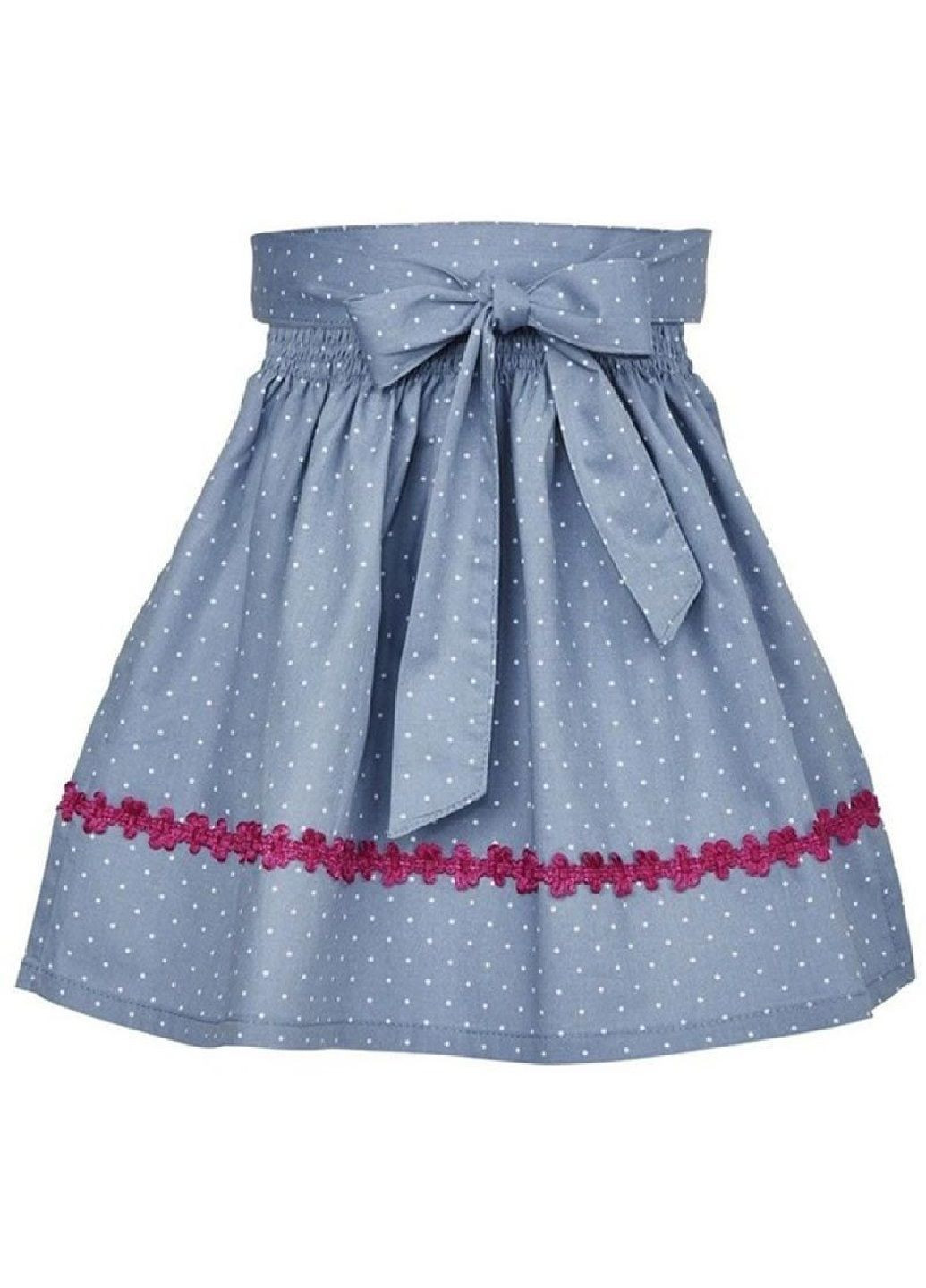 Темно-синій баварський національний костюм дірндль для дівчинки (сукня, блуза, фартух) Lupilu
