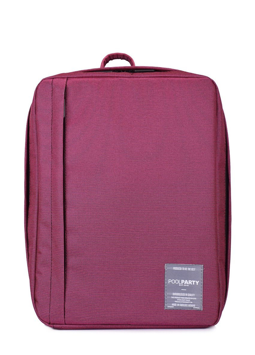 Рюкзак для ручної поклажі Airport 40x30x20см Wizz Air / МАУ бузковий PoolParty (372657844)