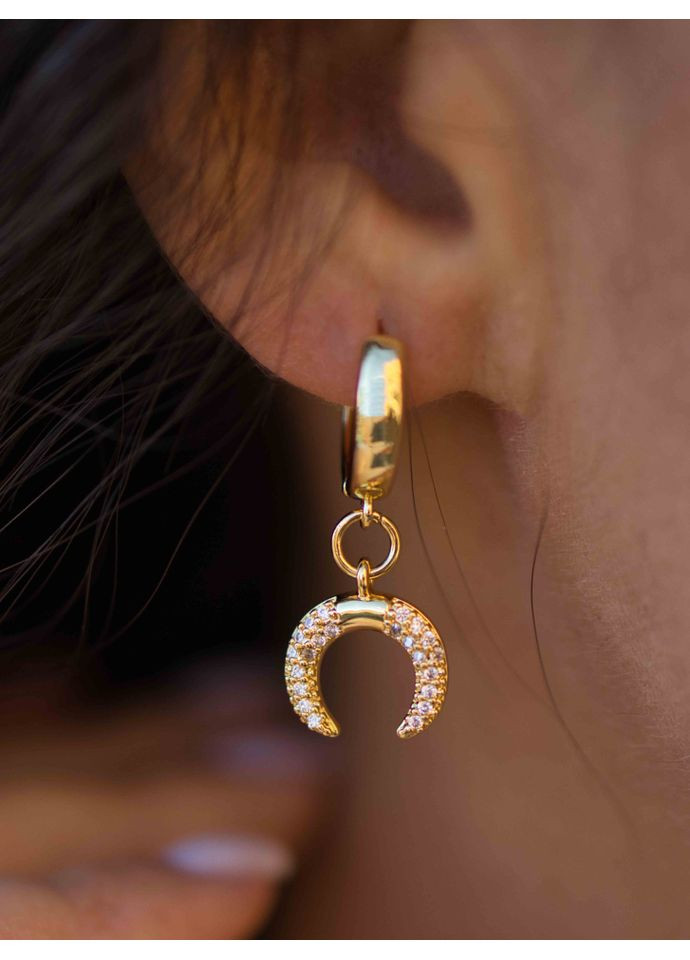 Золотые серьги с бриллиантами. LeBijou (367579916)