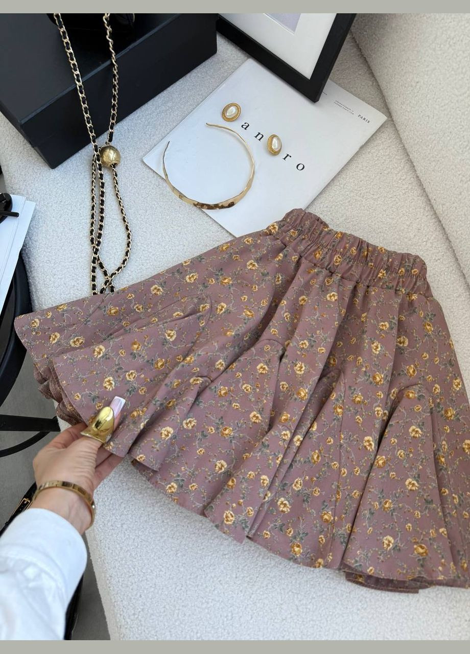 Спідниця шорти принт No Brand (325695517)