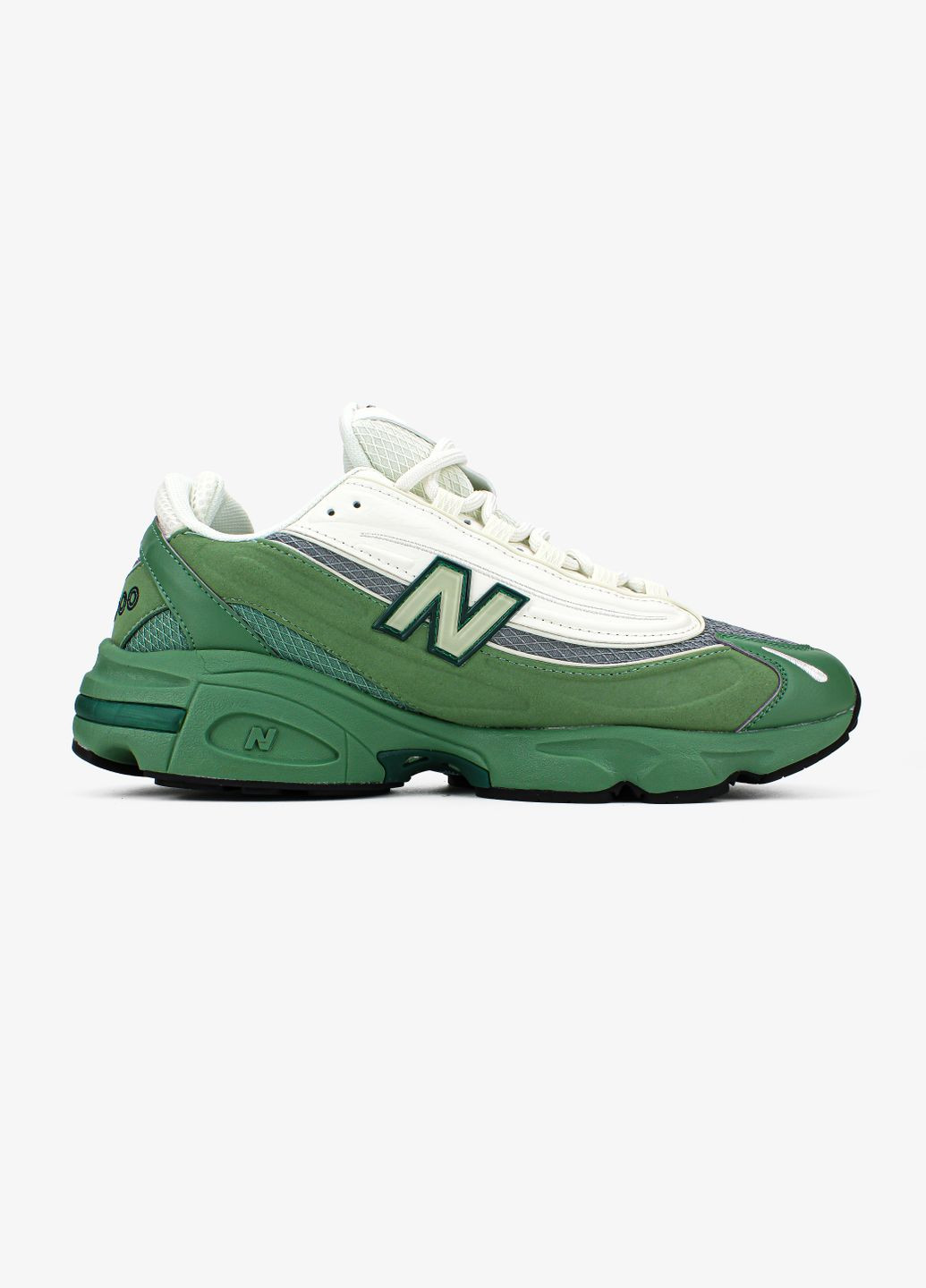 Зеленые всесезонные кроссовки мужские new balance 1000 green gray | нью беланс 1000 зеленые серые No Brand