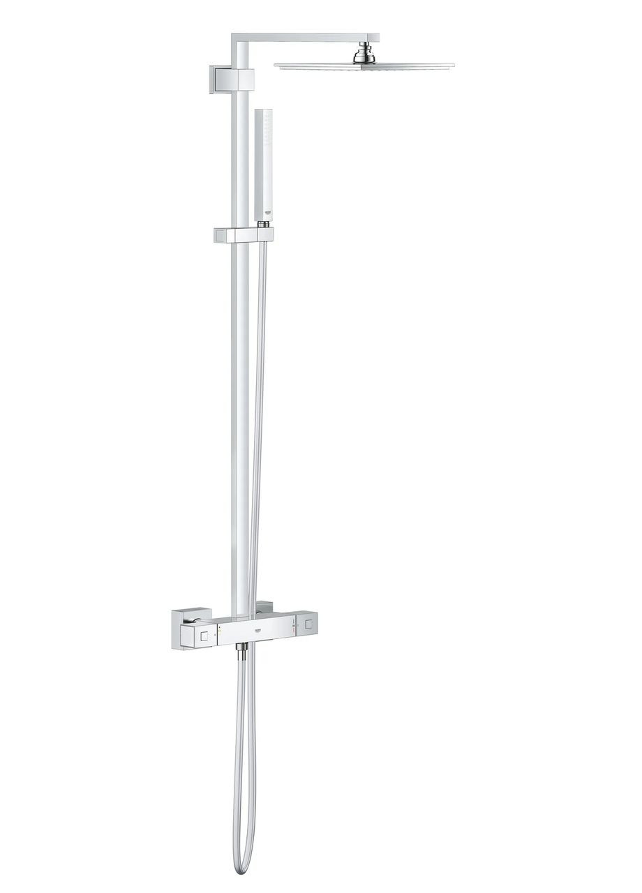 Душевая система с термостатом для душа Euphoria Cube System (26087000) Grohe (369933617)