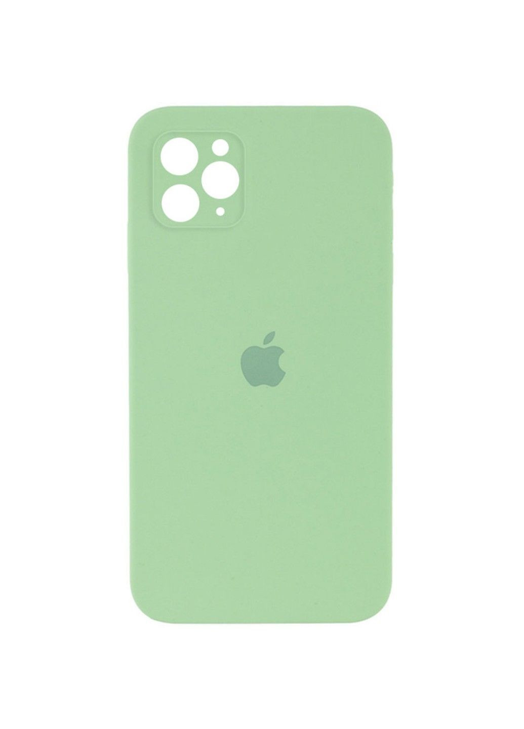 Чохол Silicone Case Square Full Camera Protective (AA) для Apple iPhone 11 Pro Max (6.5") Epik (292732835)