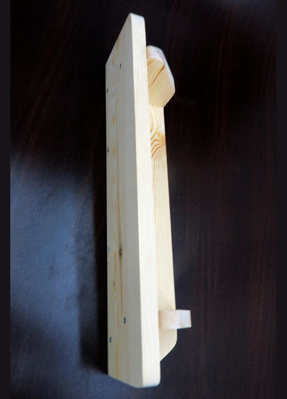 Настенная книжная полка из дерева Мартин бланже (КПГ-001501) No Brand (328073190)