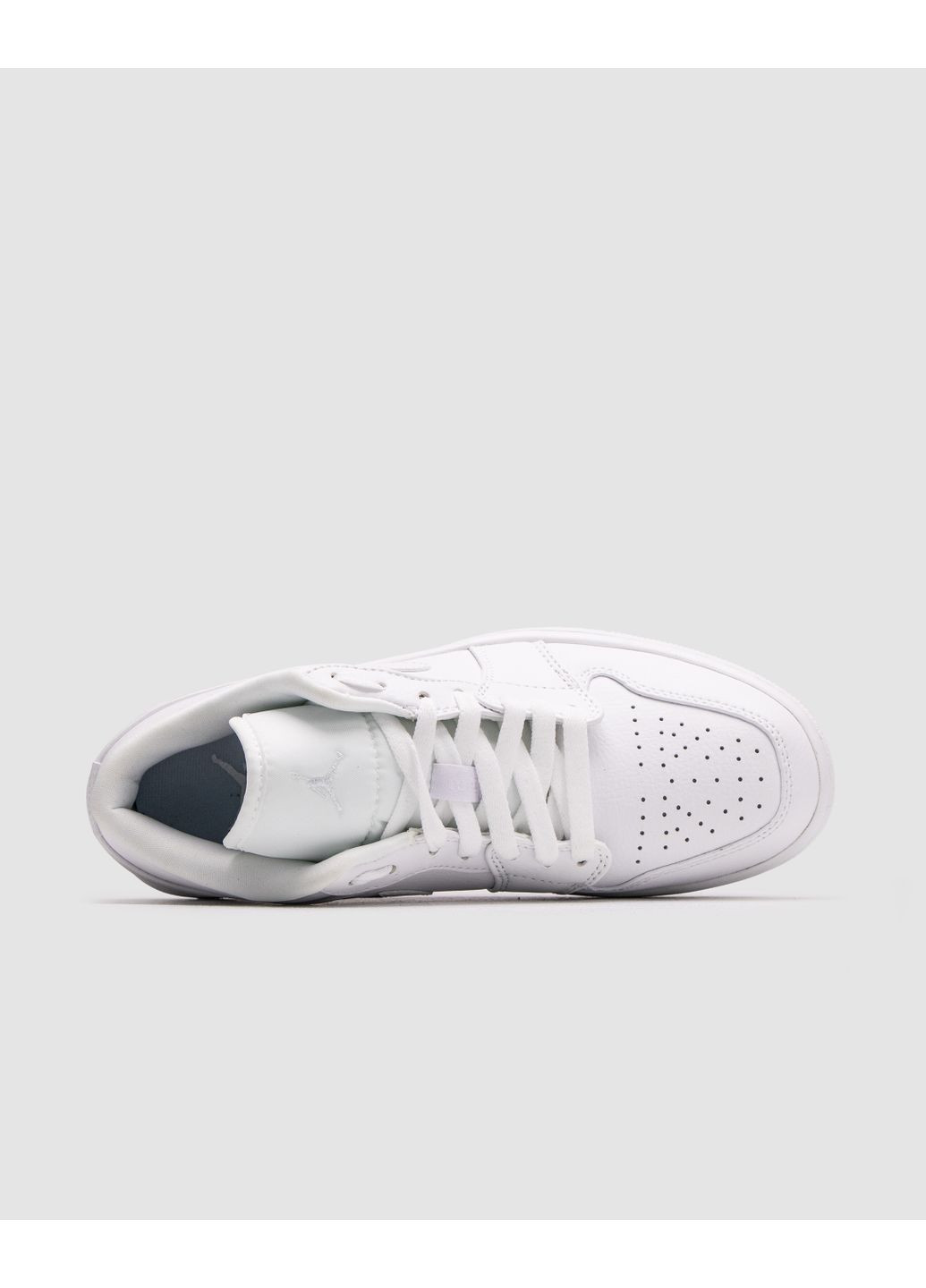 КРОССОВКИ ЖЕНСКИЕ NIKE AIR JORDAN RETRO 1 LOW FULL WHITE НАЙК АИР ДЖОРДАН No Brand белые демисезоны (369389024)