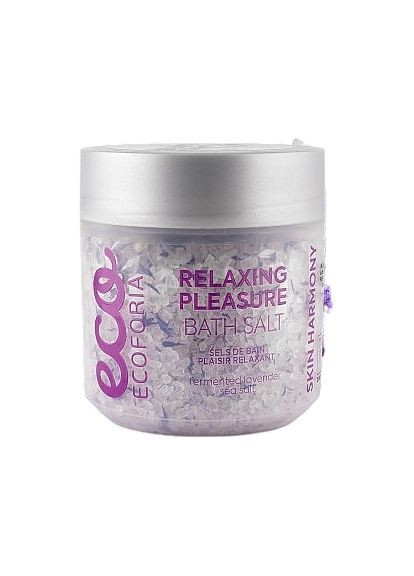 Розслаблювальна сіль для ванни Skin Harmony Relaxing Pleasure Bath Salt 400ml (1199989-138602) ECOFORIA (368628863)