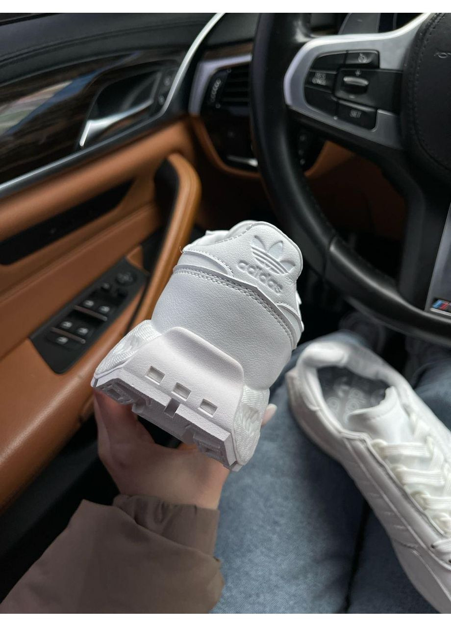 КРОСІВКИ ЖІНОЧІ ADIDAS RETROPY FULL WHITE АДІДАС РЕТРОПИ No Brand білі демісезони (367171496)