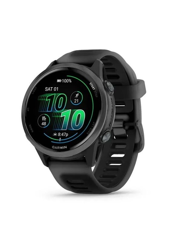 Смарт-часы Forerunner 570 42mm Slate Gray with Black/Translucent Black Silicone with Slate Buckle (010-02970-40) Garmin (356728850)
