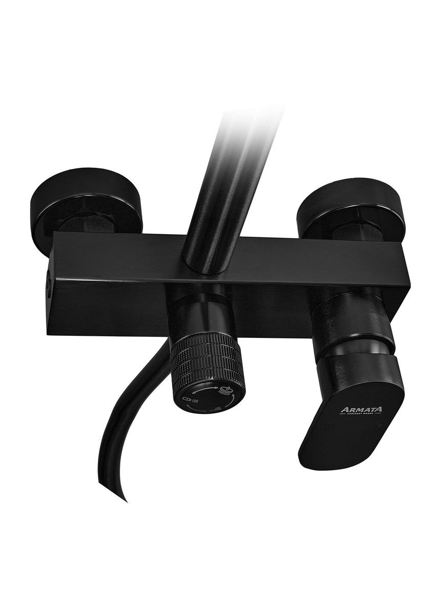 Душова колона зі змішувачем з алюмінію Armata BCD-009-J BLACK, 3 режими (CH6557) Champion (322649479)