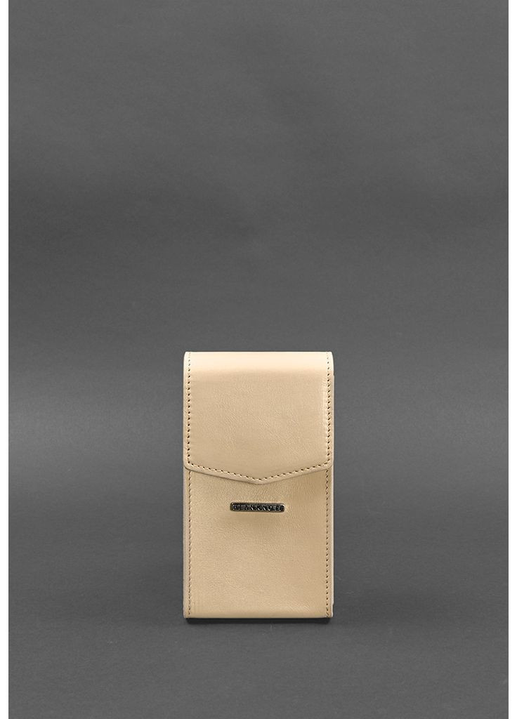 Набір жіночих шкіряних сумок Mini поясна/кроссбоді світло-бежевий BlankNote (348359241)