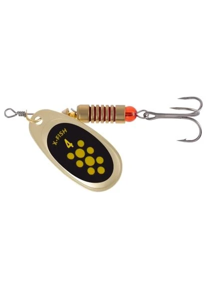 Блесна (1917.06.35) X-Fish Spike 9.5g 4 Gold black lime (401513493)