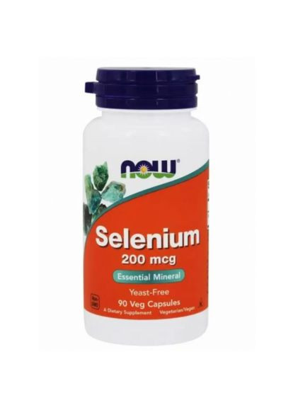 Селен (Selenium),, 200 мкг, 90 капсул (NOW01485) Now Foods (266038948)