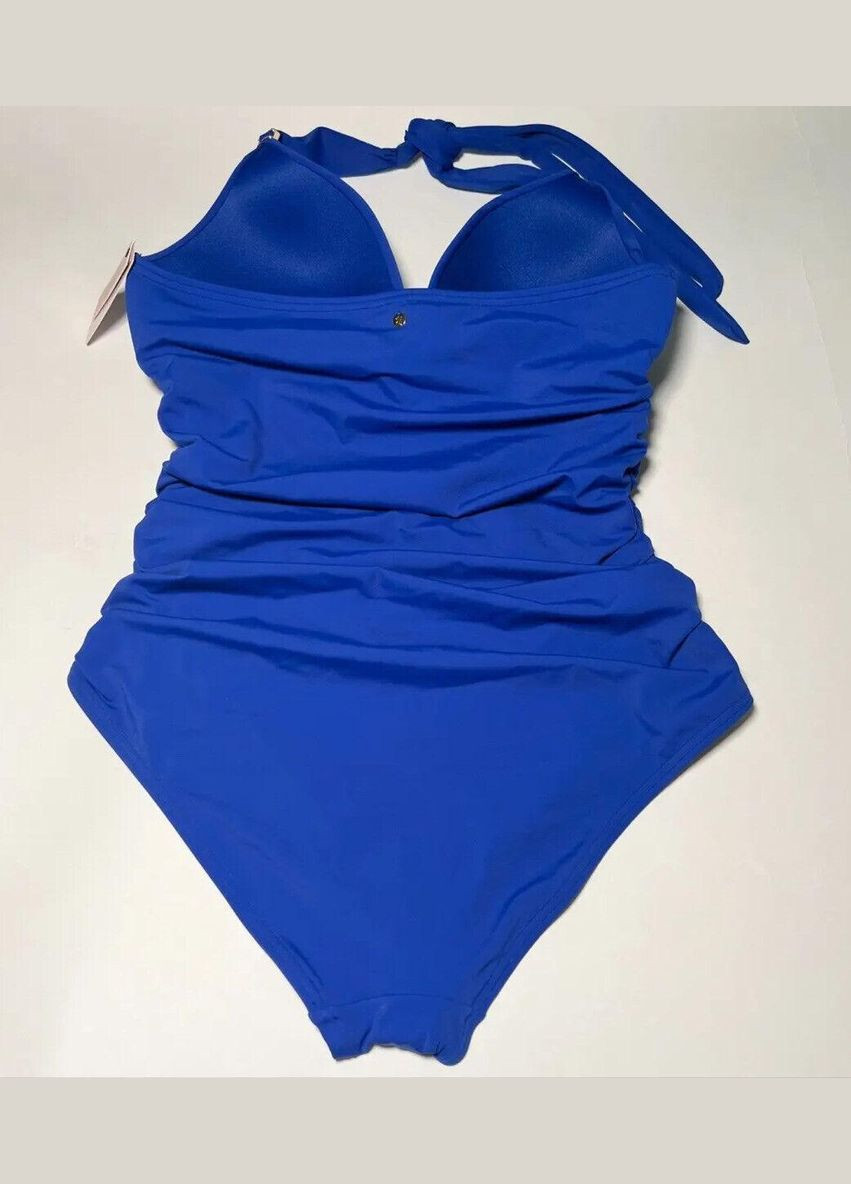 Синий демисезонный женский купальник цельный с pushup xs синий Victoria's Secret