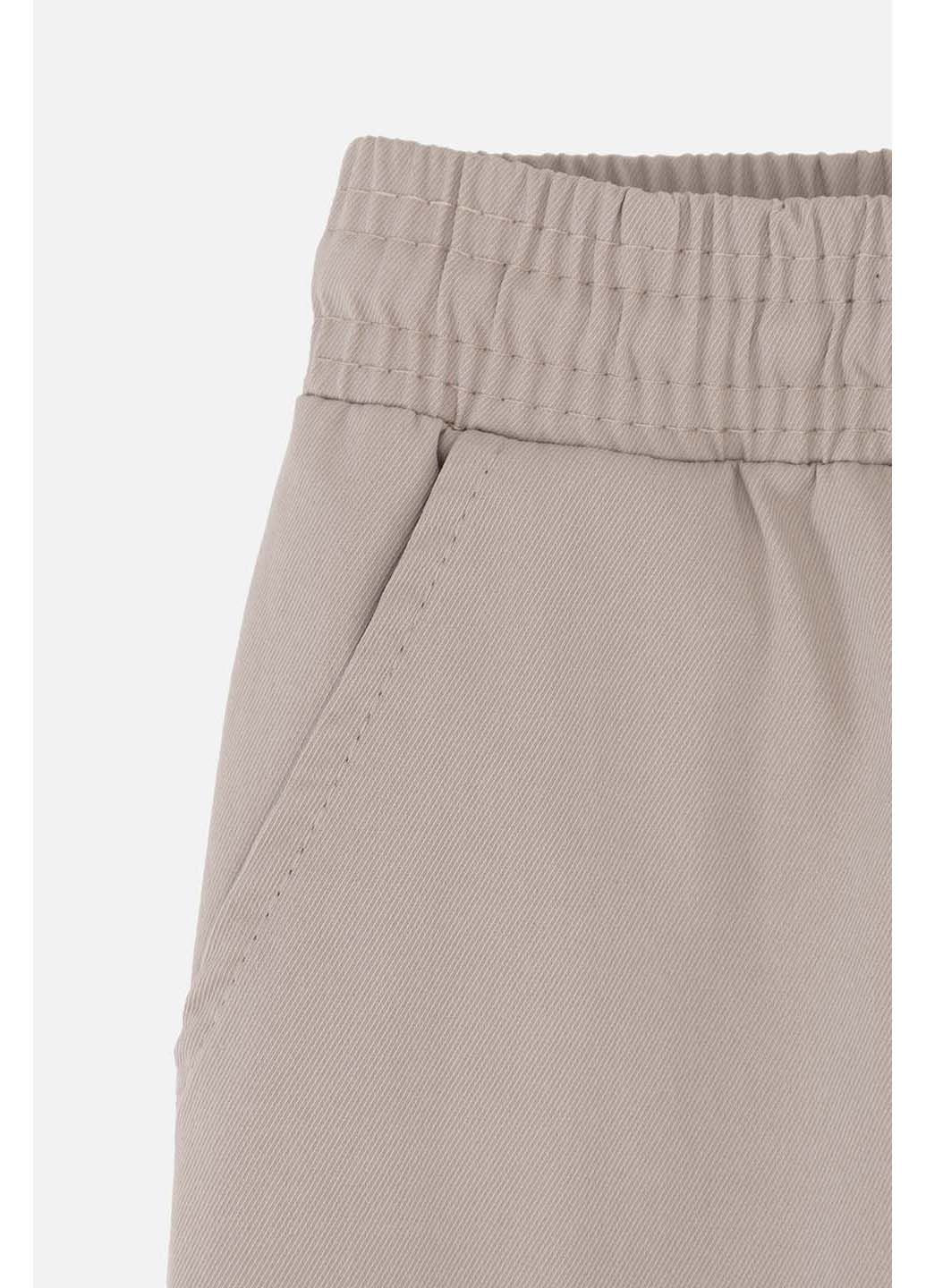 Бежевые спортивные демисезонные брюки Yuki