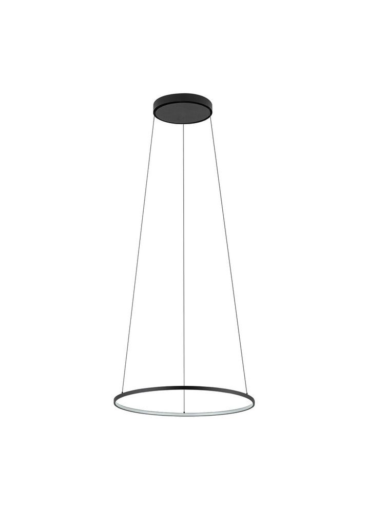 Люстра 10863 Circolo LED S 1x18W 4000K 600Lm IP20 Черная (10863) Nowodvorski (370252248)