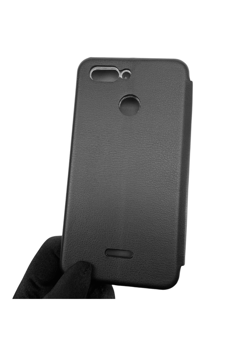 Чехол-книжка для Redmi 6 с подставкой на сяоми редми 6 чёрная gd1 Xiaomi (366021450)