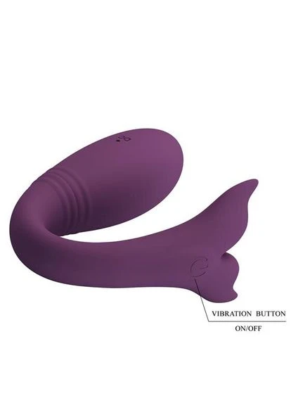 Вібратор - Pretty Love Jayleen Stimulator Dark Purple (App) LyBaile (397293952)