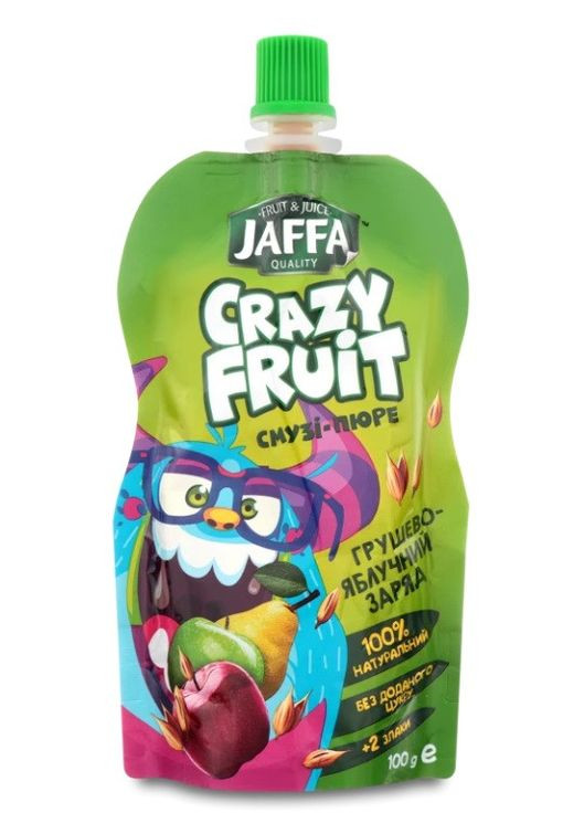 Смузи-пюре Груша-Яблоко со злаками 100г Jaffa (369544255)