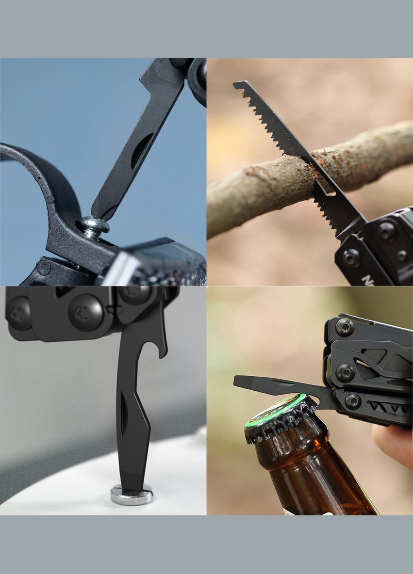 Мультитул KT5024 Black NexTool (303620972)