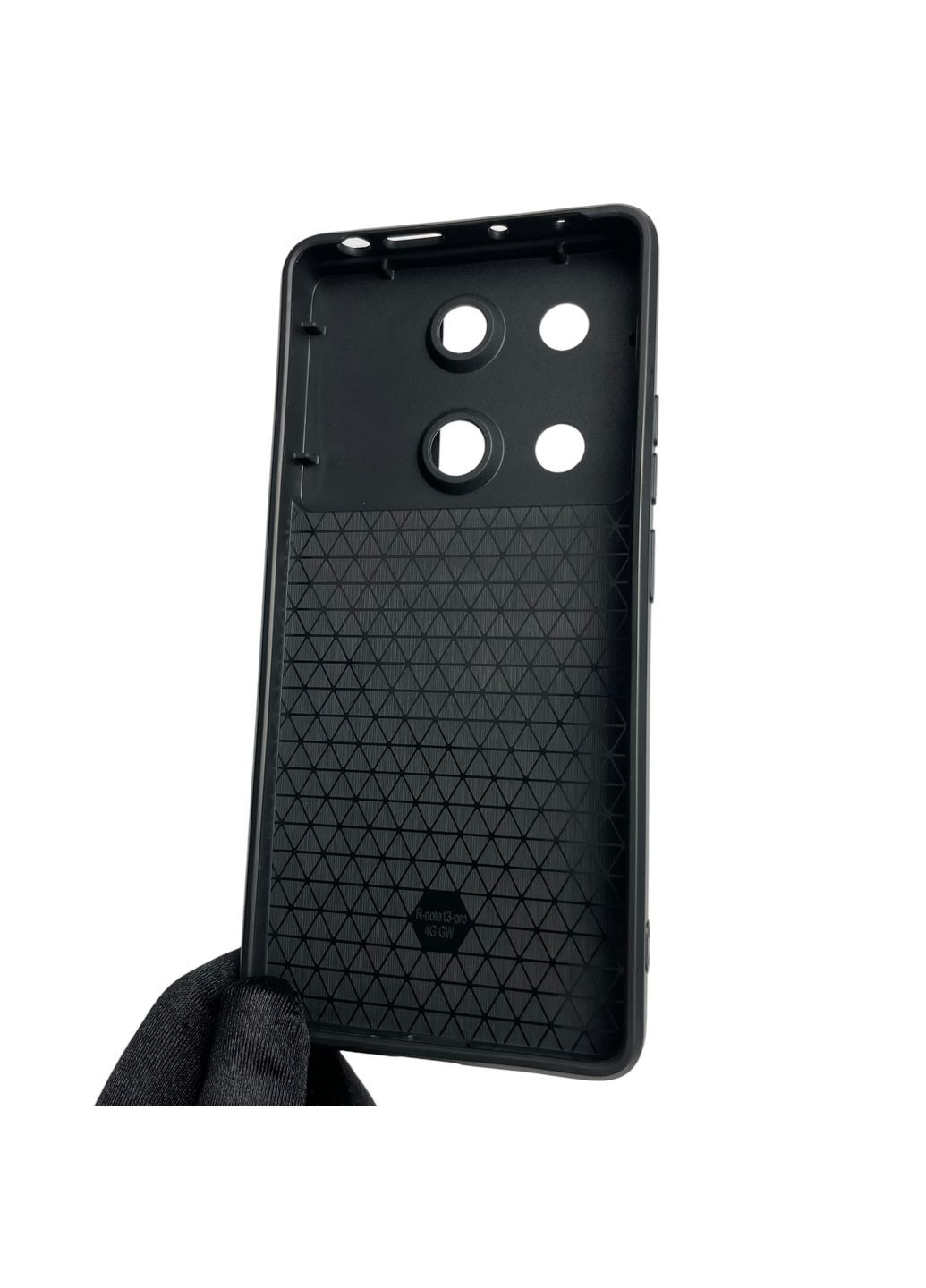 Чехол для POCO M6 Pro 4G бронированный мужской с кольцом со шторкой на сяоми поко м6 про 4г чёрный rg1 Xiaomi (366020159)