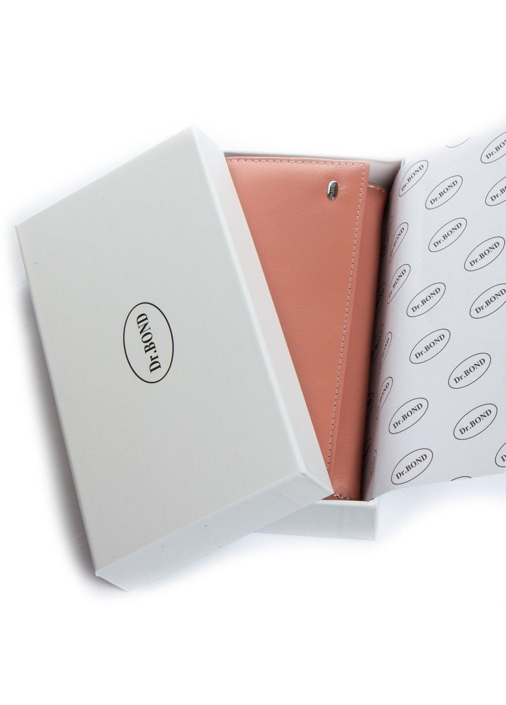 Шкіряний жіночий гаманець Classik W502 pink Dr. Bond (282557191)