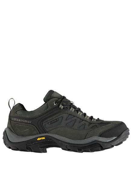 Сірі кросівки aspen low mens walking shoes 10.5(45,5) Karrimor