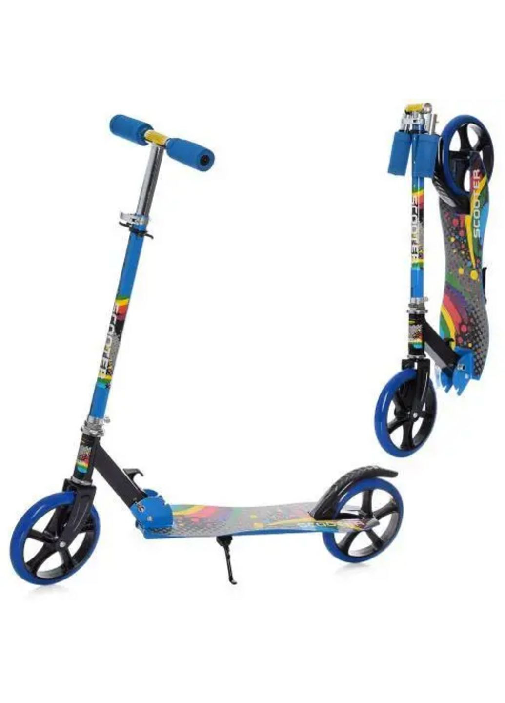 Самокат SR 2-050-1-BL1 синій iTrike (316087465)