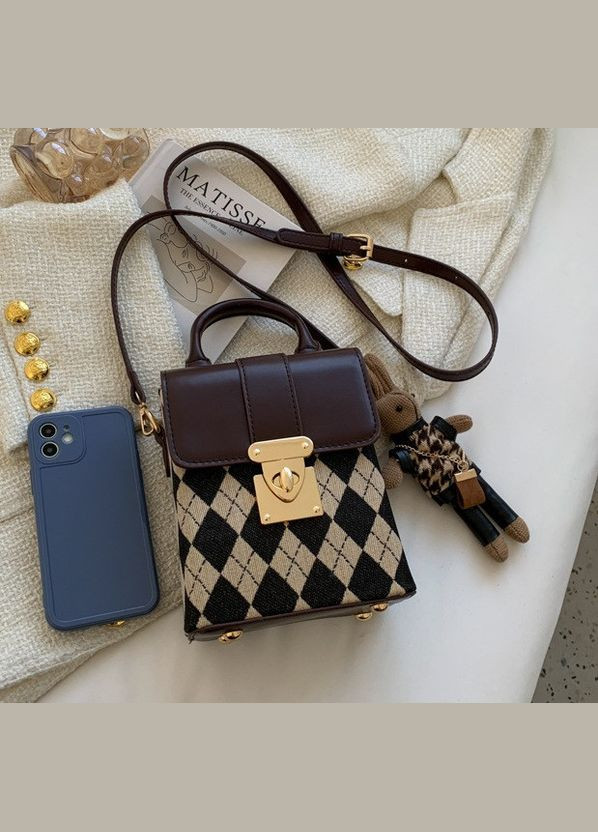 Дитяча міні сумочка на плече з брелоком зайцем, маленька сумка для дівчаток із кроликом No Brand (334730160)