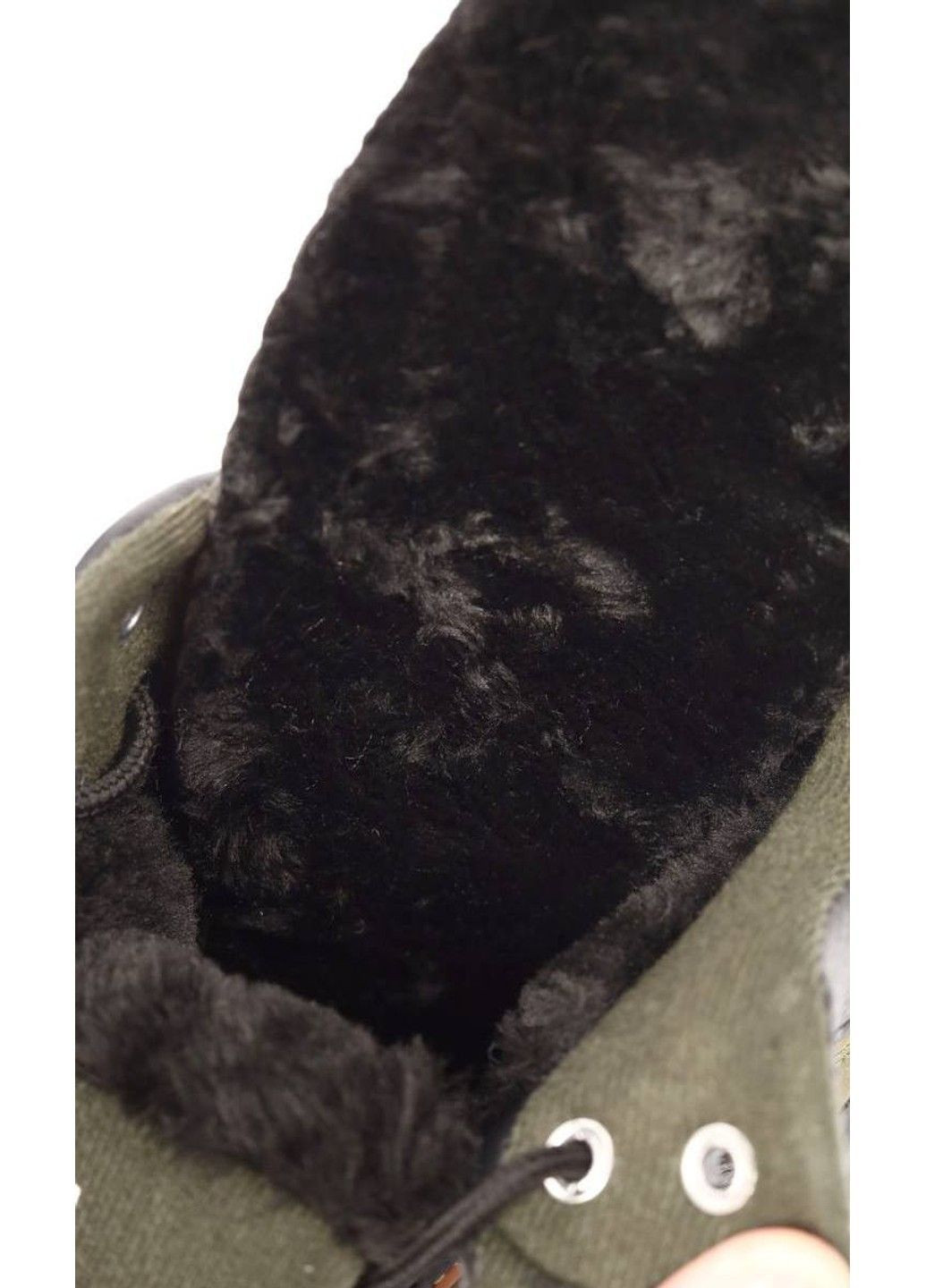 Хаки зимние ботинки мужские зимние хаки (а805-6l) KMB