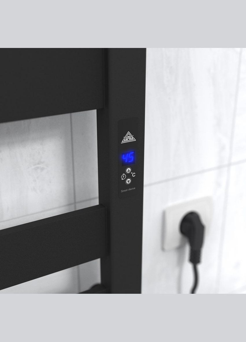 Электрическое полотенцесушитель Зебра Афина ЧФ(Ч)9 500 х 1100 Е (подкл. дело) Laris (336936678)