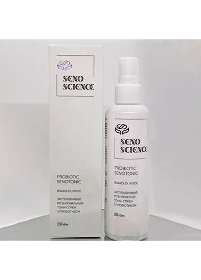 Тоник-спрей с пробиотиком успокаивающий, регенерирующий probiotic senotonic 200 мл SenoScience (388211134)