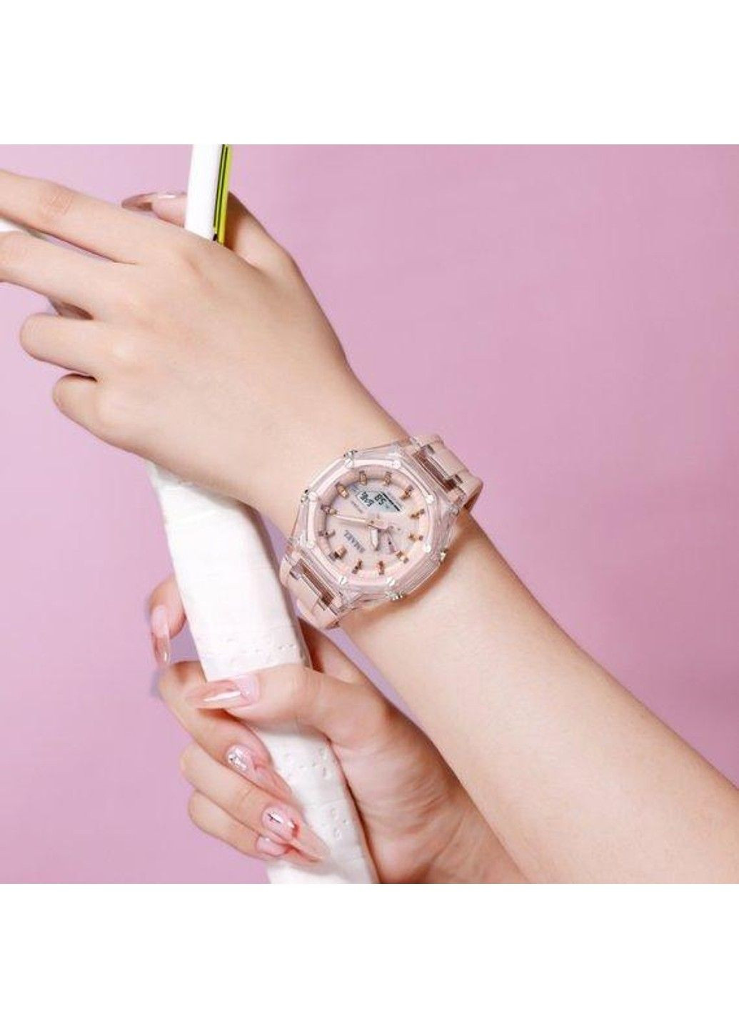 Жіночий наручний годинник Princess (Рожевий) Smael (314483033)
