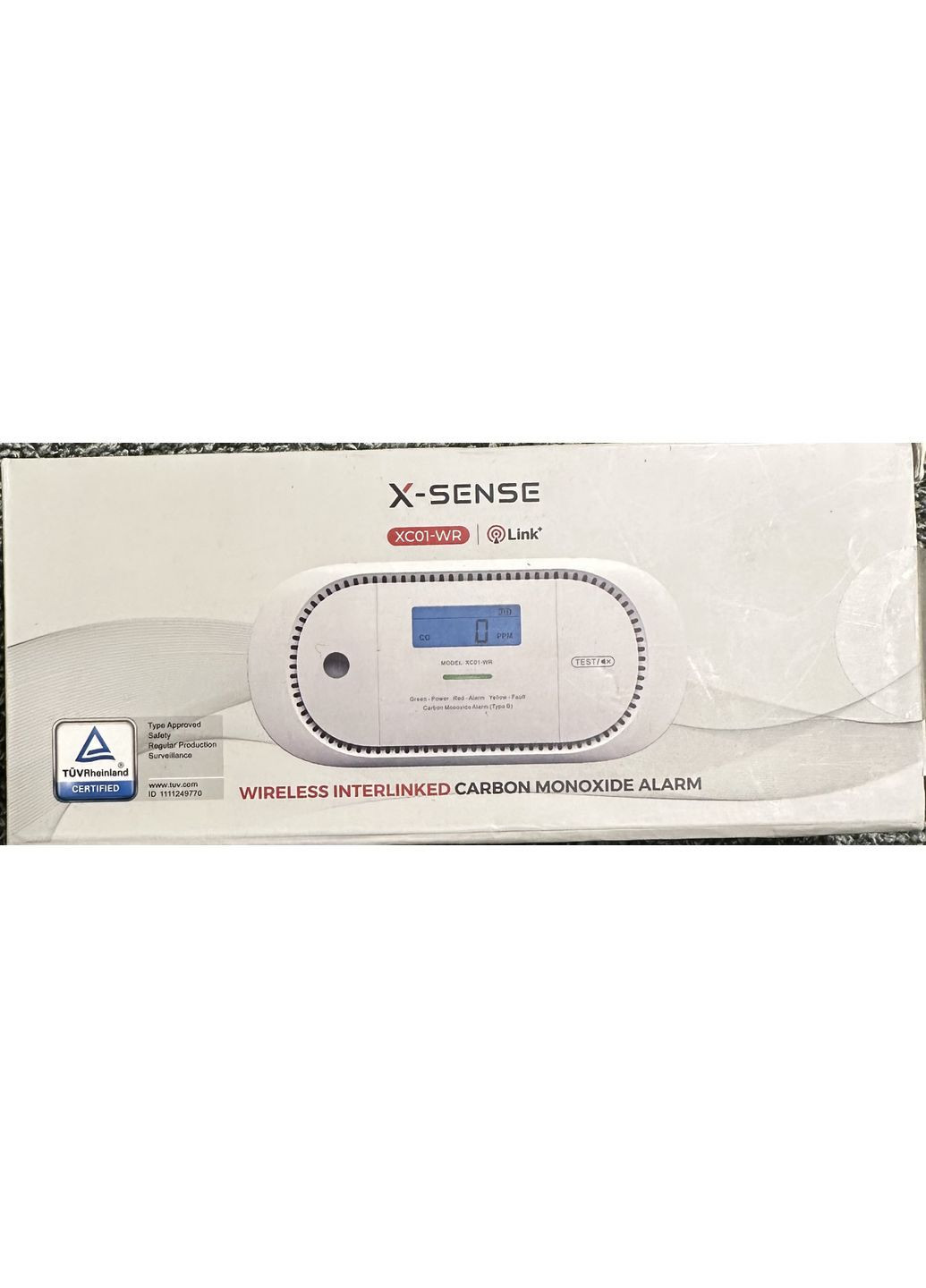 Датчик угарного газа No Brand XC01-WR (368561232)