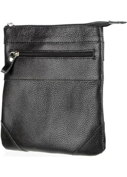 Сумка планшет через плечо мужская из натуральной кожи маленькая Черный 37527 Shvigel (352527472)