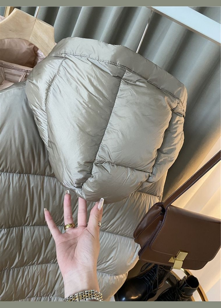 Темно-серый демисезонный Пуховик Forza Viva