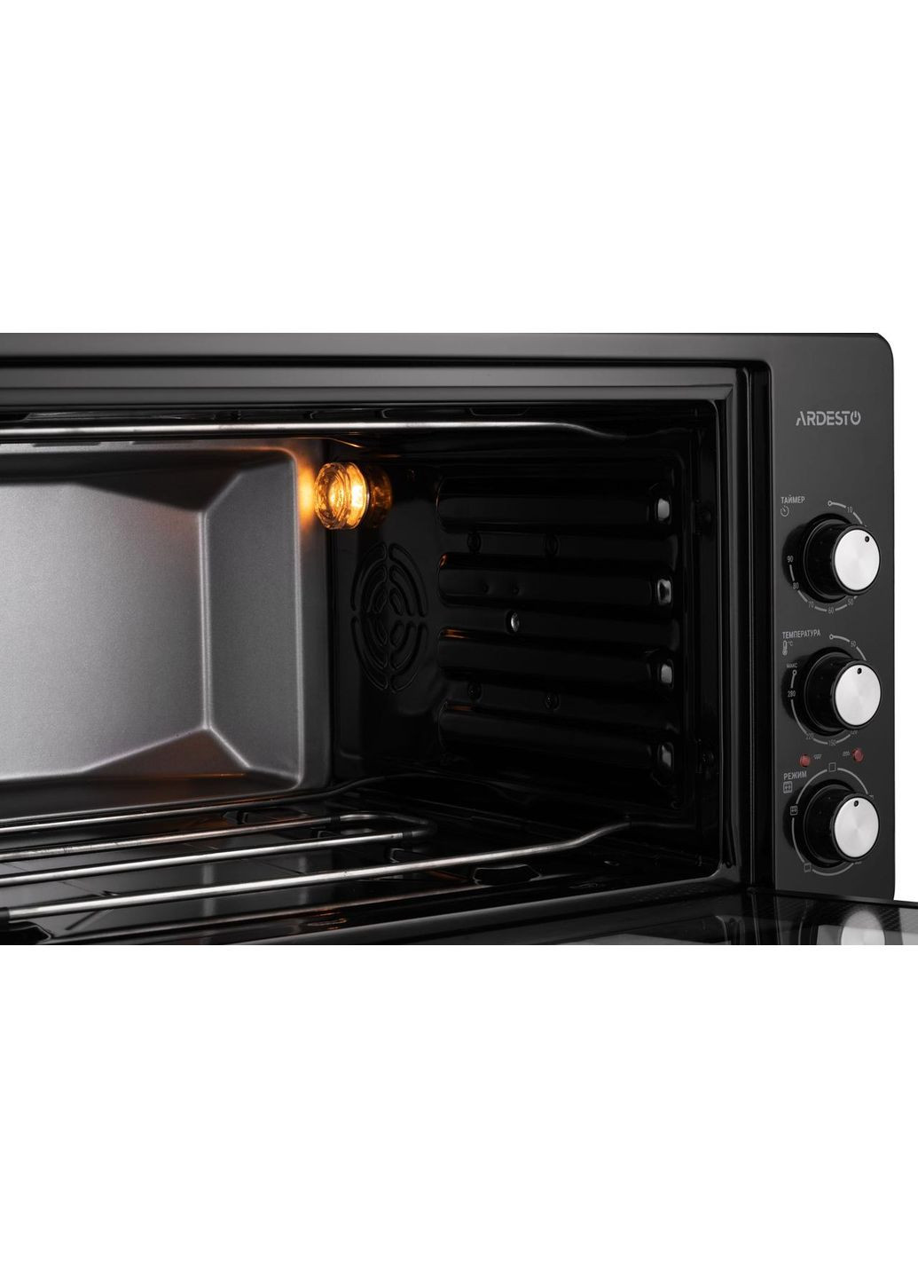 Електрична духовка на 50 літрів із грилем MEO-S50GB Ardesto (361386601)
