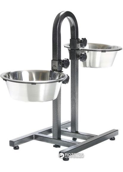 Подставка с мисками из нержавейки для собак 2.8 л (4047974024973) Trixie (312483742)