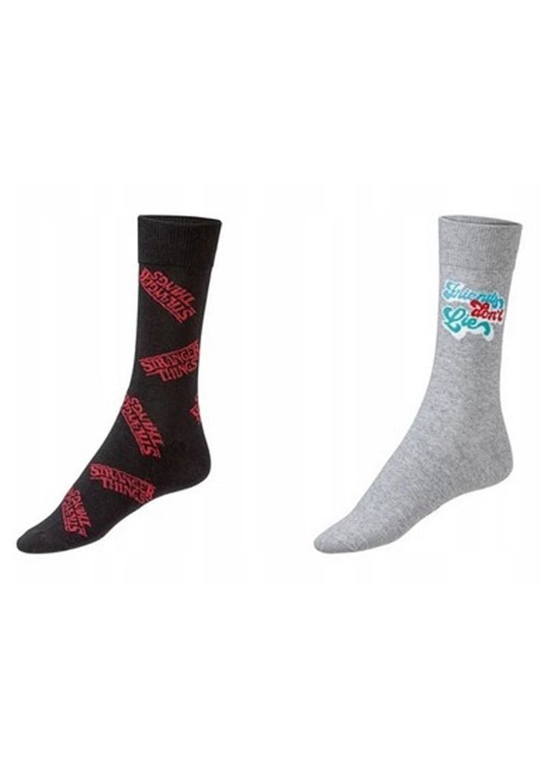 Комбинированные носки 2пары Lidl надписи (315735793)