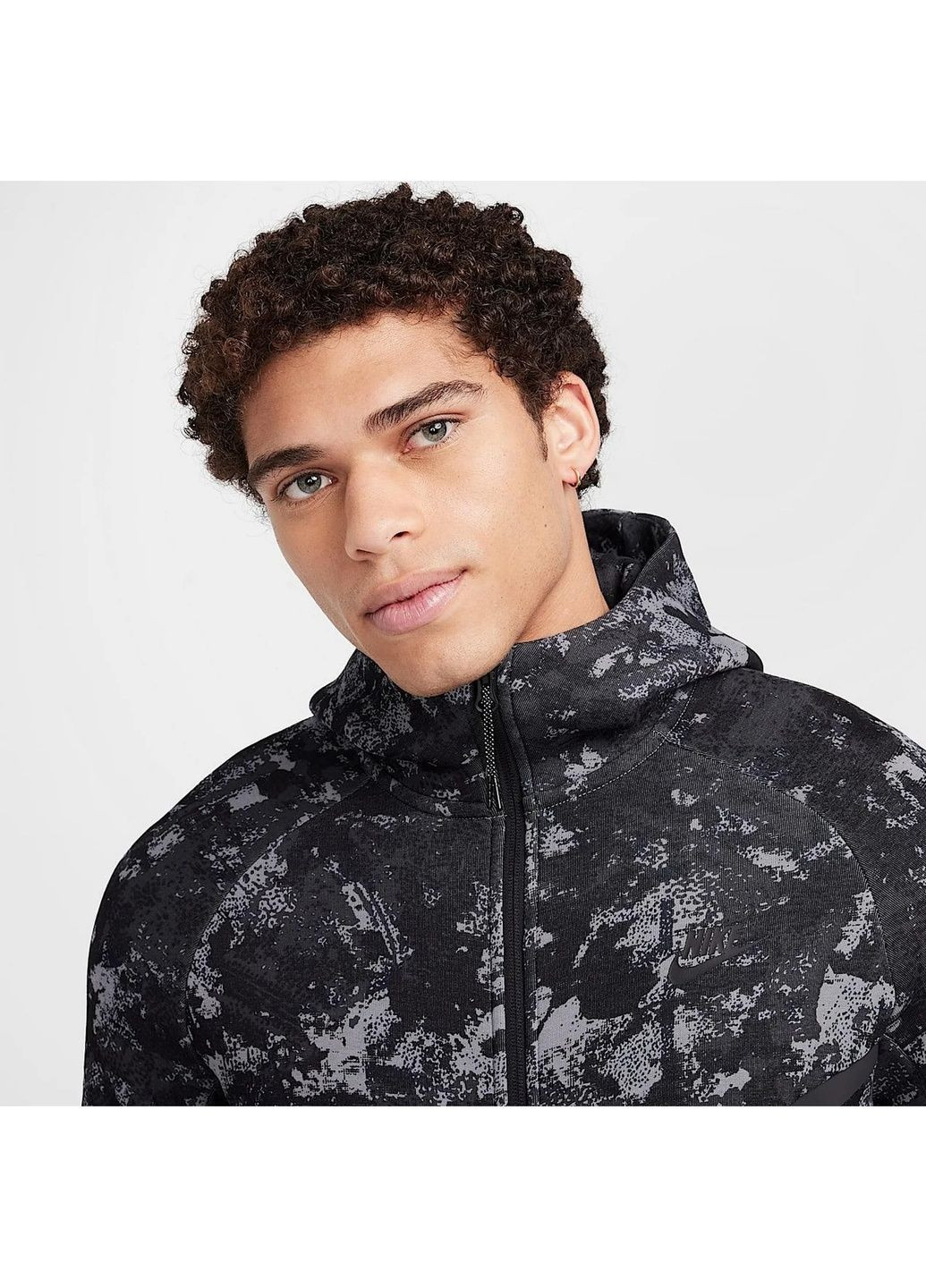 Толстовка чоловіча Tech Fleece Hoodie Camo/Grey Nike (364839103)