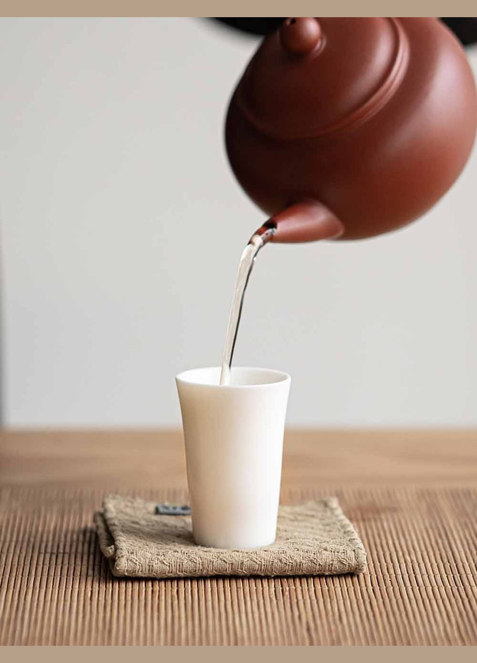 Тайваньская пара, фарфор ЯнЧжиЮй, 55+25мл No Brand (305137034)