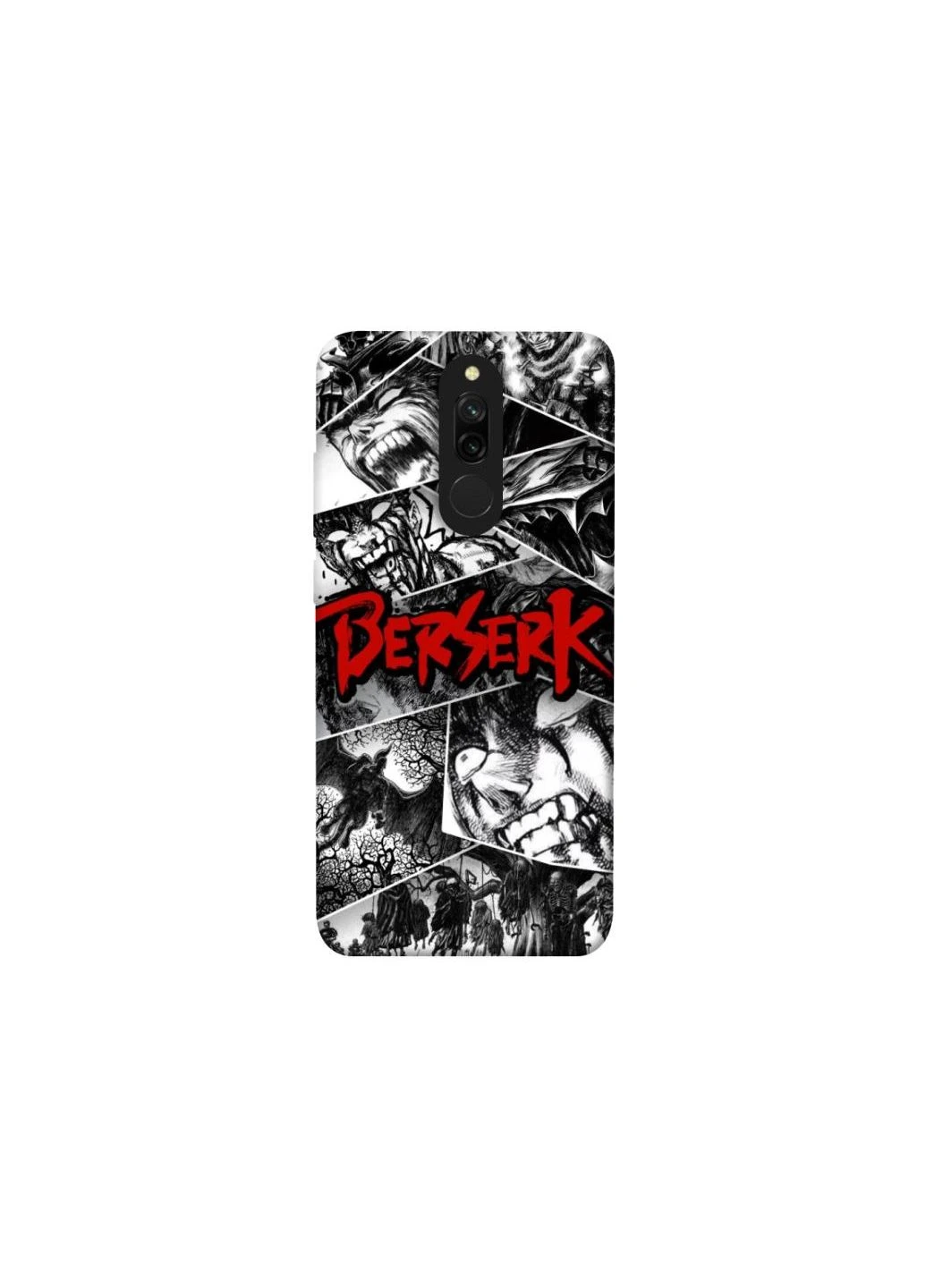 Чехол на Xiaomi Redmi 8 Berserk collage ver.2 Frontalka (354347007)