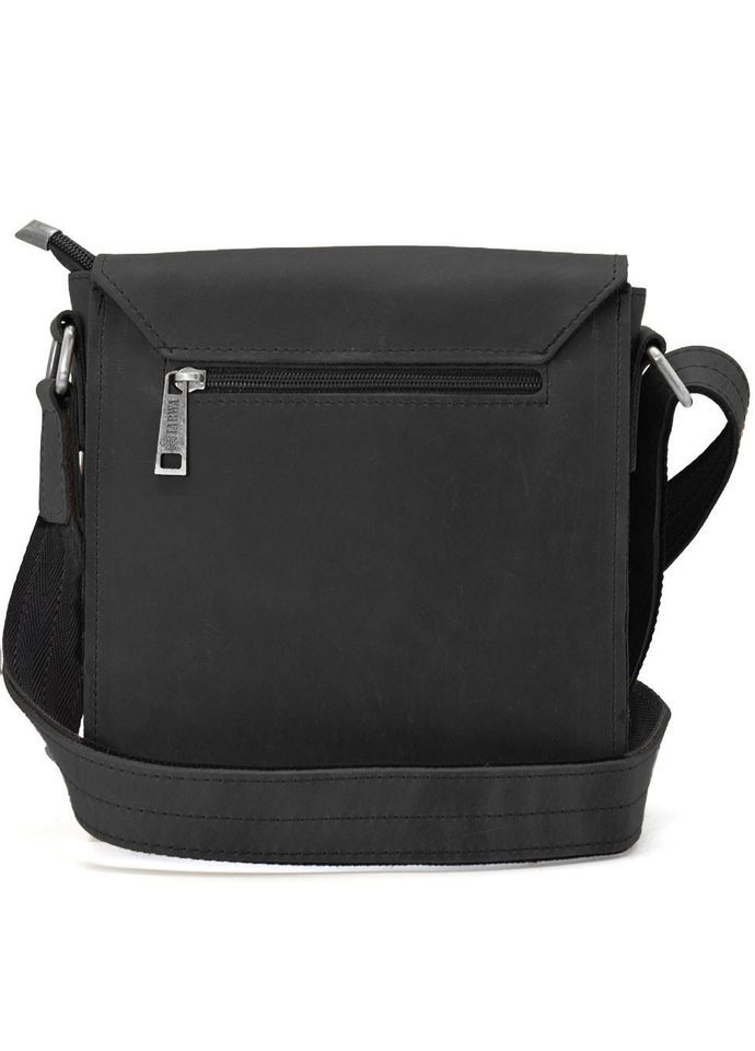 Чоловіча шкіряна сумка через плече RA-30271-3md чорна TARWA (300579243)