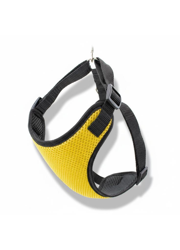 Шлей для собак Спорт №3, нагрудник сетка желтая Лорі (367725984)
