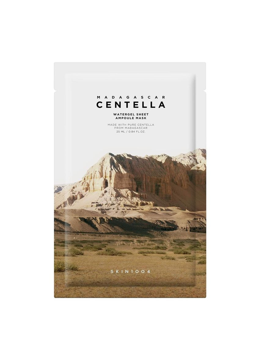 Увлажняющая гелевая маска с центеллой Madagascar Centella Watergel Sheet Ampoule Mask 25 g SKIN1004 (366978364)