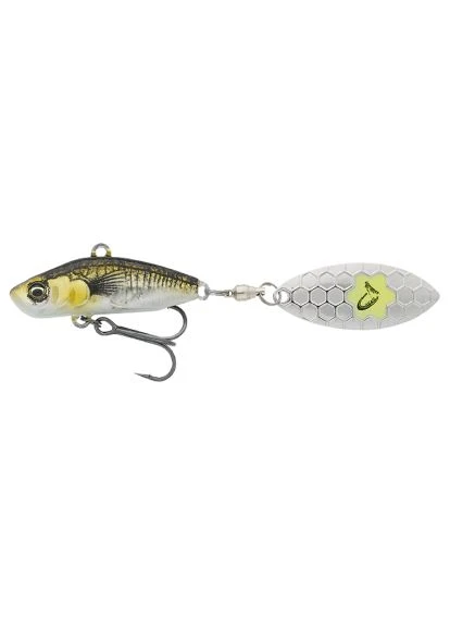 Блесна 3D Sticklebait Tailspin 73мм 13.0г Green Silver Ayu (1854.43.95) Savage Gear 3D Sticklebait Tailspin 73mm 13.0g Green Silver Ay (401512986)