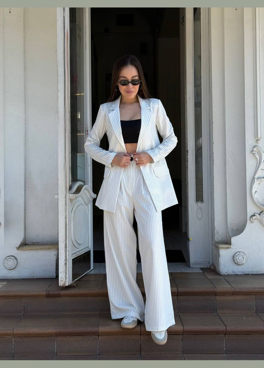 Белый женский костюм No Brand (341600873)